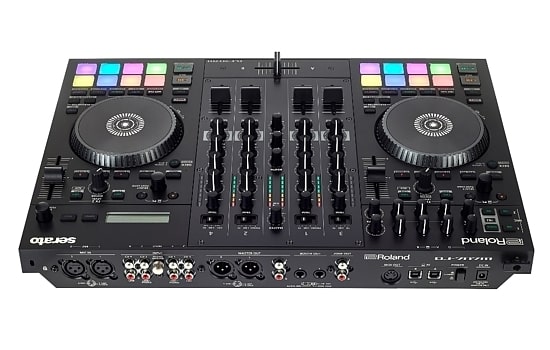 Test kontrolera Roland DJ-707m