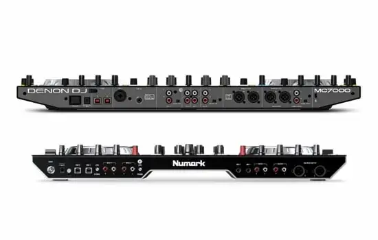 Test kontrolerow dj Denon Mc7000 Numark NS6II
